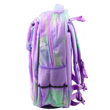 Mokyklos kuprinė su krūtinės dirželiu, pastelinės spalvos, 20L