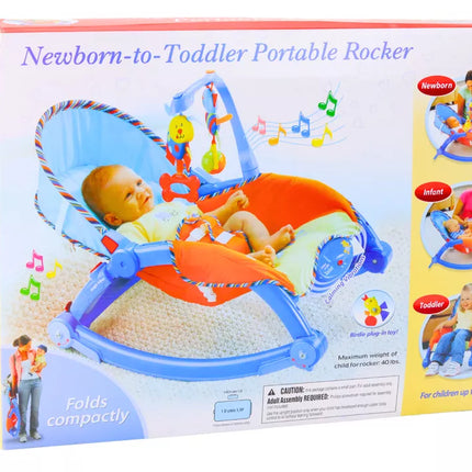 Supamasis krėslas naujagimiui ir mažyliui, spalvingas