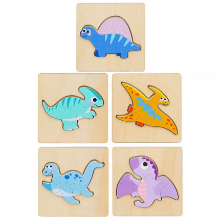 Medinis galvosūkis Spalvotas galvosūkis 11 x 11cm Mišinys