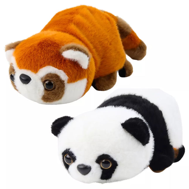 Pliušinis talismanas, mielas žaislas Panda Red Classic 2in1, 22 cm