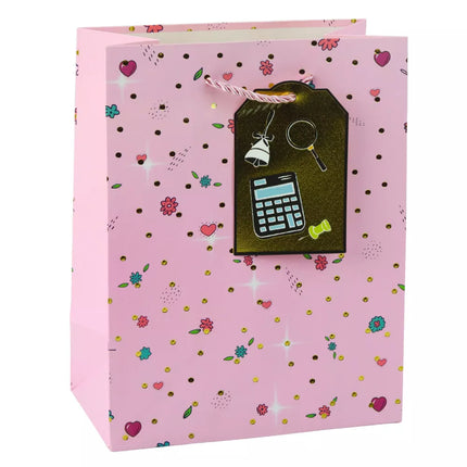 Dovanų maišelis mokiniui/mokytojui, 23 x 18 x 10,5 cm