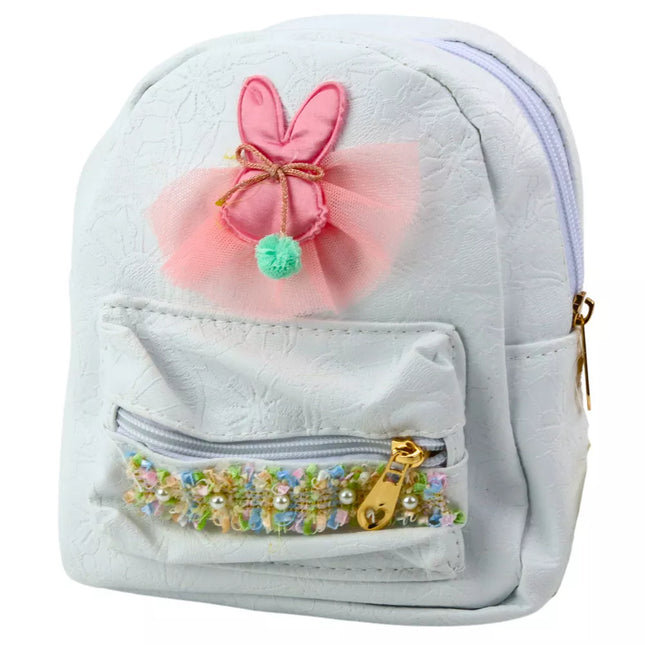 Vaikiška kuprinė „Rabbit Tulle Decorative Tape White“ 2,5 l, 20 cm