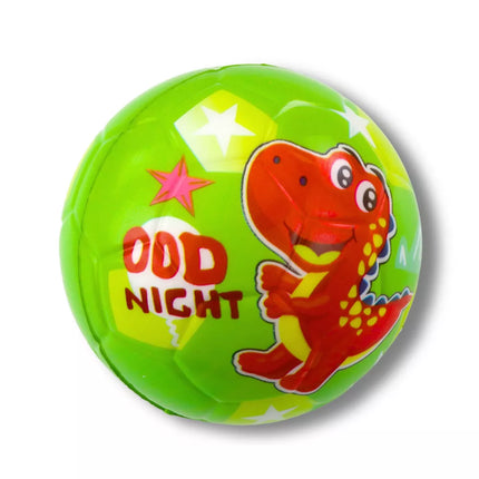 Spindintis kamuoliukas Minkymo putplasčio kamuoliukas Dinzai Spalvingi 10cm