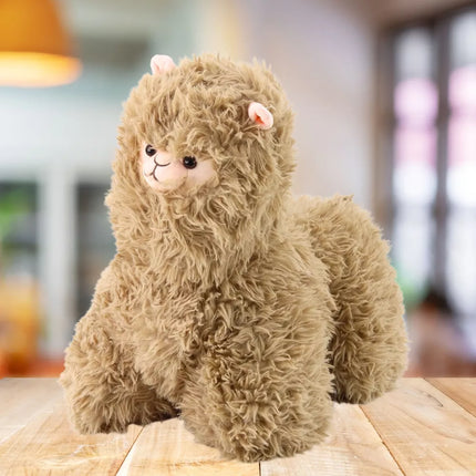 Pliausinis Talis Mielas Žaislas "Lama" Smėlio spalvos 40 x 40cm