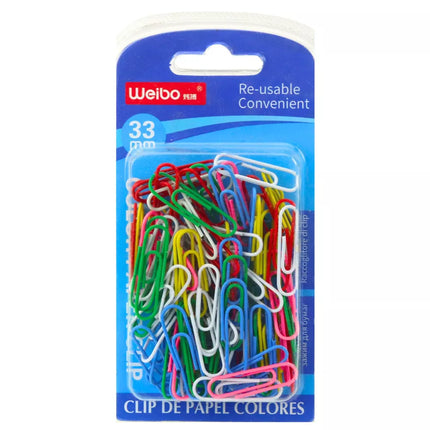 Rinkinys spalvingų sąsagų 33 mm 90 vnt.