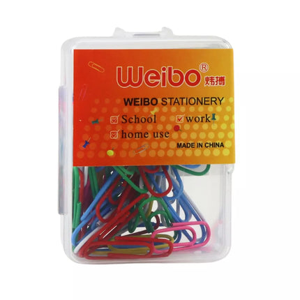 Rinkinys spalvingų sąvaržėlių 30mm 40 vnt.