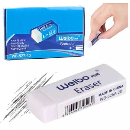 Biuro Mokyklinis Trintukas Baltas WB-527-40 3.5cm