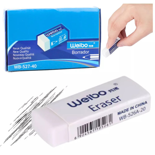 Biuro Mokyklinis Trintukas Baltas WB-527-40 3.5cm