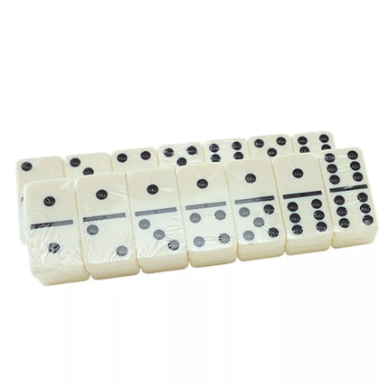 Klasikinis Domino Žaidimas Tradicinis Šešiukės Rinkinys 28 Kauliukai