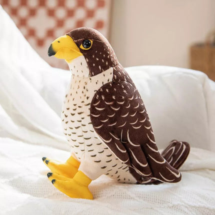 Pliušinis žaislas Sakalas Paukštis Rudas 30cm