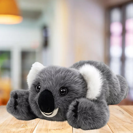 Pliušinis žaislas Miega koala pilkas 30cm