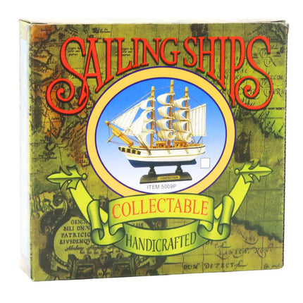 Kolekcionuojamas dekoratyvinis piratų burlaivio modelis, juodas, 16x15cm