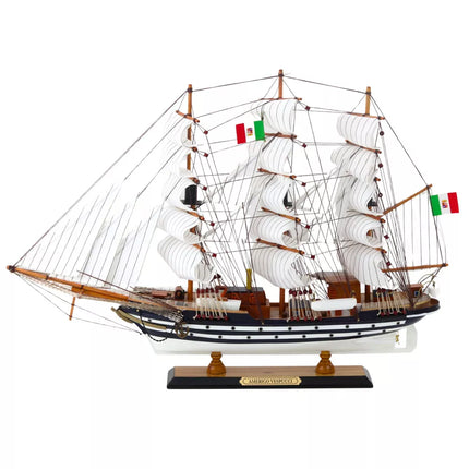 Kolekcinis dekoratyvinis burlaivio Amerigo Vespucci modelis 64x46 cm