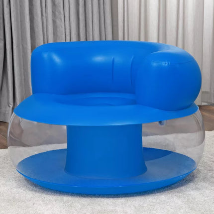 Pripučiama mėlyna kėdė 112 x 112 x 70 cm Bestway 75138