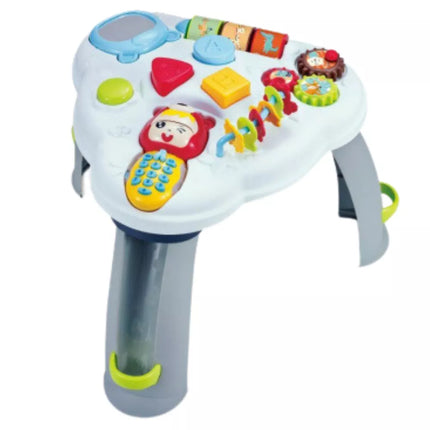 Interaktyvus edukacinis staliukas Trikojis telefonas Šviesos Garsai