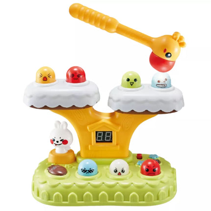 „Whack-A-Mole“ įgūdžių žaidimas mažiems vaikams, 20 melodijų, 7 greičio lygiai