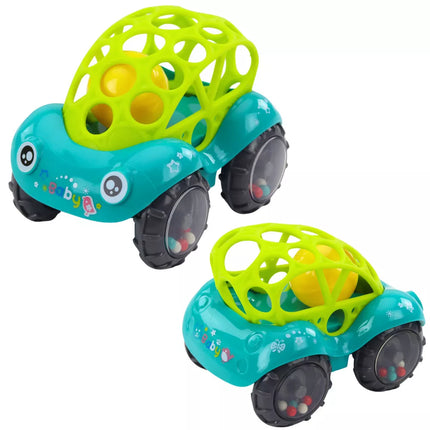 Barškutis kūdikiams Automobilis Raudonas Žalias