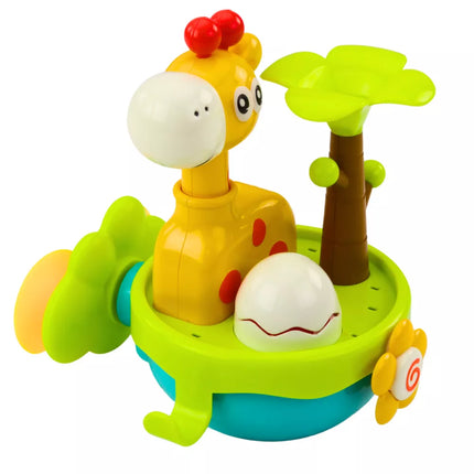 Žaislas voniai Žirafa Sensorinis Interaktyvus Siurbtukai Spalvingas