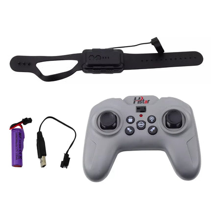 RC automobilis su dūmų efektu 2.4G raudonas