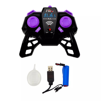 Visureigis RC policijos automobilis, valdomas nuotoliniu būdu, juodas, 1:16