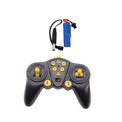 Nuotoliniu būdu valdomas savivartis RC 2.4G garsai geltonai raudonas