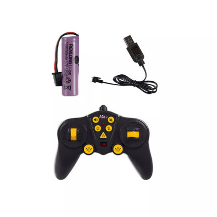 Nuotoliniu būdu valdomas krano kablys RC 2.4G 9CH geltonas