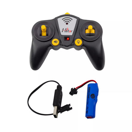 Nuotoliniu būdu valdomas RC automobilio transporterio rinkinys sportinis automobilis raudonas 1:16