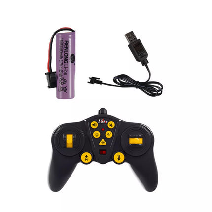 Didelis Lora vilkikas, valdomas nuotoliniu būdu, RC 2.4G 6CH, raudonas