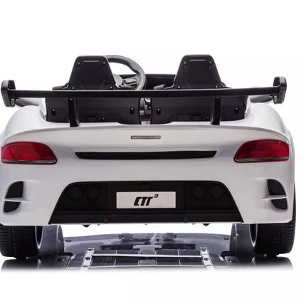 Akumuliatorinis automobilis S322, baltas, 4x4