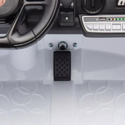 Akumuliatorinis automobilis S322, baltas, 4x4