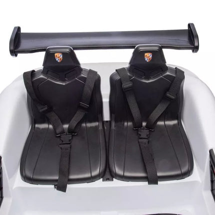 Akumuliatorinis automobilis S322, baltas, 4x4