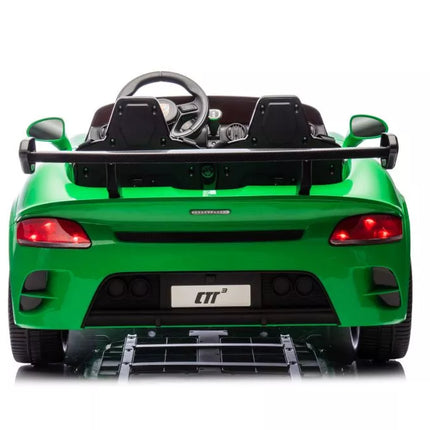 Automobilis su baterijomis S322 Žalias 4x4