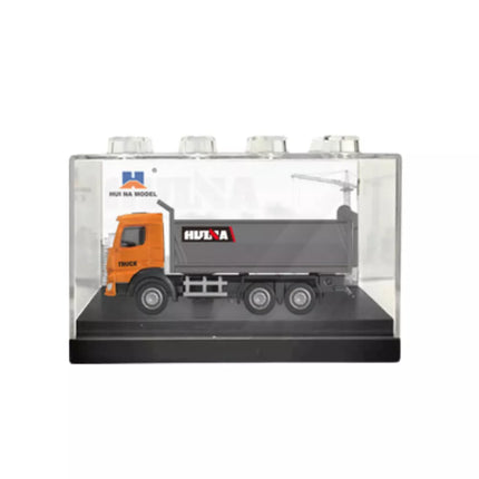 Savivarčio metalinis kolekcinis modelis Huina oranžinis 1:80