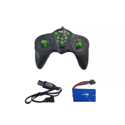 RC Huina betono maišyklė, nuotoliniu būdu valdomas sunkvežimis, geltonas, 1:18