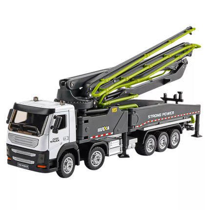 RC Betono maišyklės sunkvežimis su nuotoliniu valdymu Huina pilkas 1:18