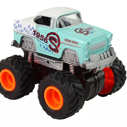 4x4 klasikinis didelių ratų modelis, 4 spalvos