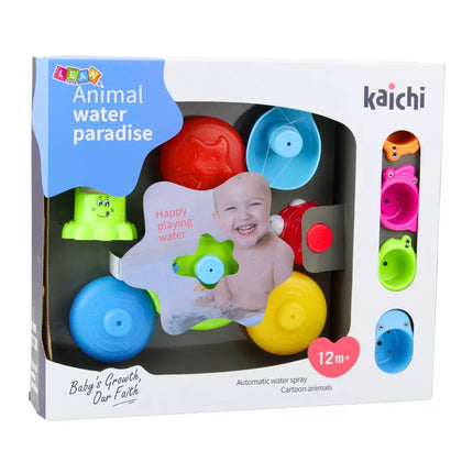 Interaktyvus vonios žaislų rinkinys Fontano gyvūnai Puodeliai