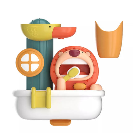 Vonios žaislas putų gaminimo aparatas Liūtas Antis