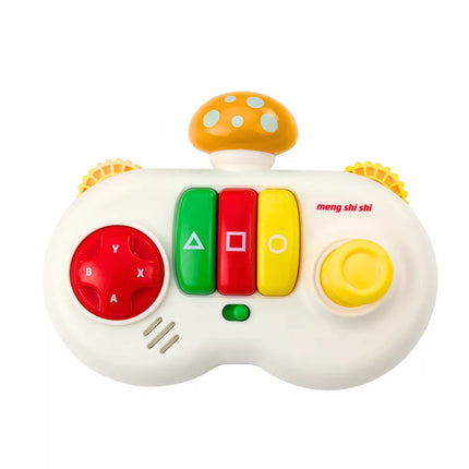 Interaktyvus jutiminis grybas-konsolė vaikams su šviesomis ir garsais