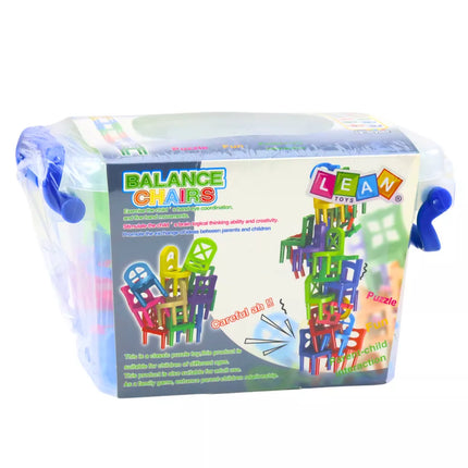 Krentančios Balansavimo Kėdės Arkadinis Žaidimas 36 Spalvotos Dalys