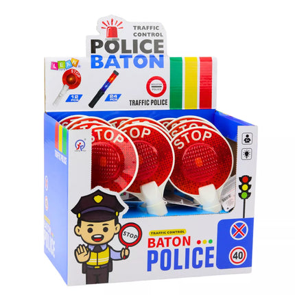 Policijos signalinis ledinukas vaikams Stop Go šviesa