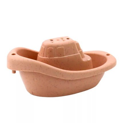 Pastelinės spalvos žaislinių laivelių rinkinys voniai mažyliams, 6 vnt.