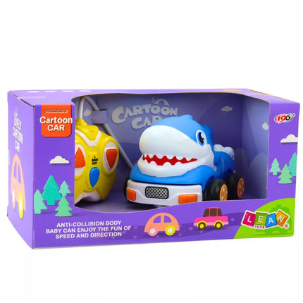 Nuotoliniu būdu valdomas automobilis RC mažyliams Mėlynasis ryklys