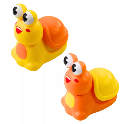 Motorizuotas sraigės formos žaislas su judesio aktyvavimu vaikams