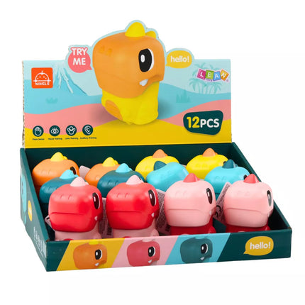 Motorizuotas dinozauras, valdomas judesiu, skirtas mažyliams