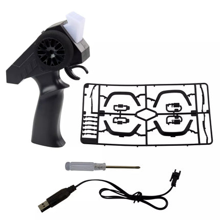 MN78 Nuotoliniu būdu valdoma bekelės transporto priemonė RC 4x4 Mėlyna 1:12