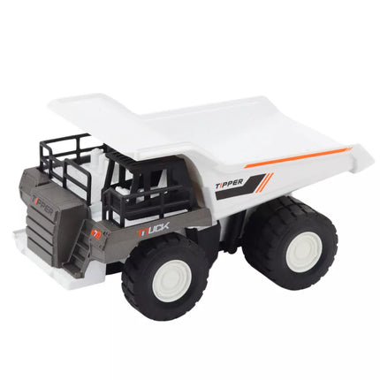 Sunkvežimio savivartis, metalinės konstrukcijos dalys, pavara, baltas