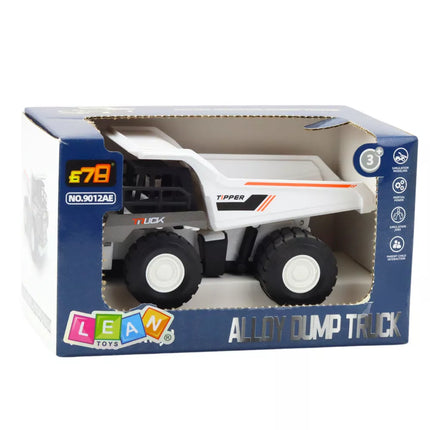 Sunkvežimio savivartis, metalinės konstrukcijos dalys, pavara, baltas