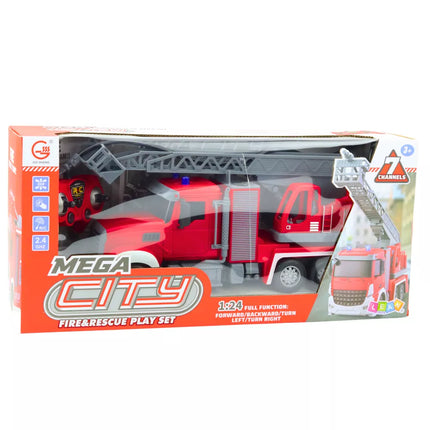 Gaisrinė mašina su strėlės vandens purškimo funkcija 1:24