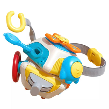 Edukacinis sensorinis kubas poliedras spalvotas vaikams